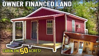 Owner Financed Cabin on 50 Acres in the Ozarks of North Arkansas! www.InstantAcres.com - ID#WH08