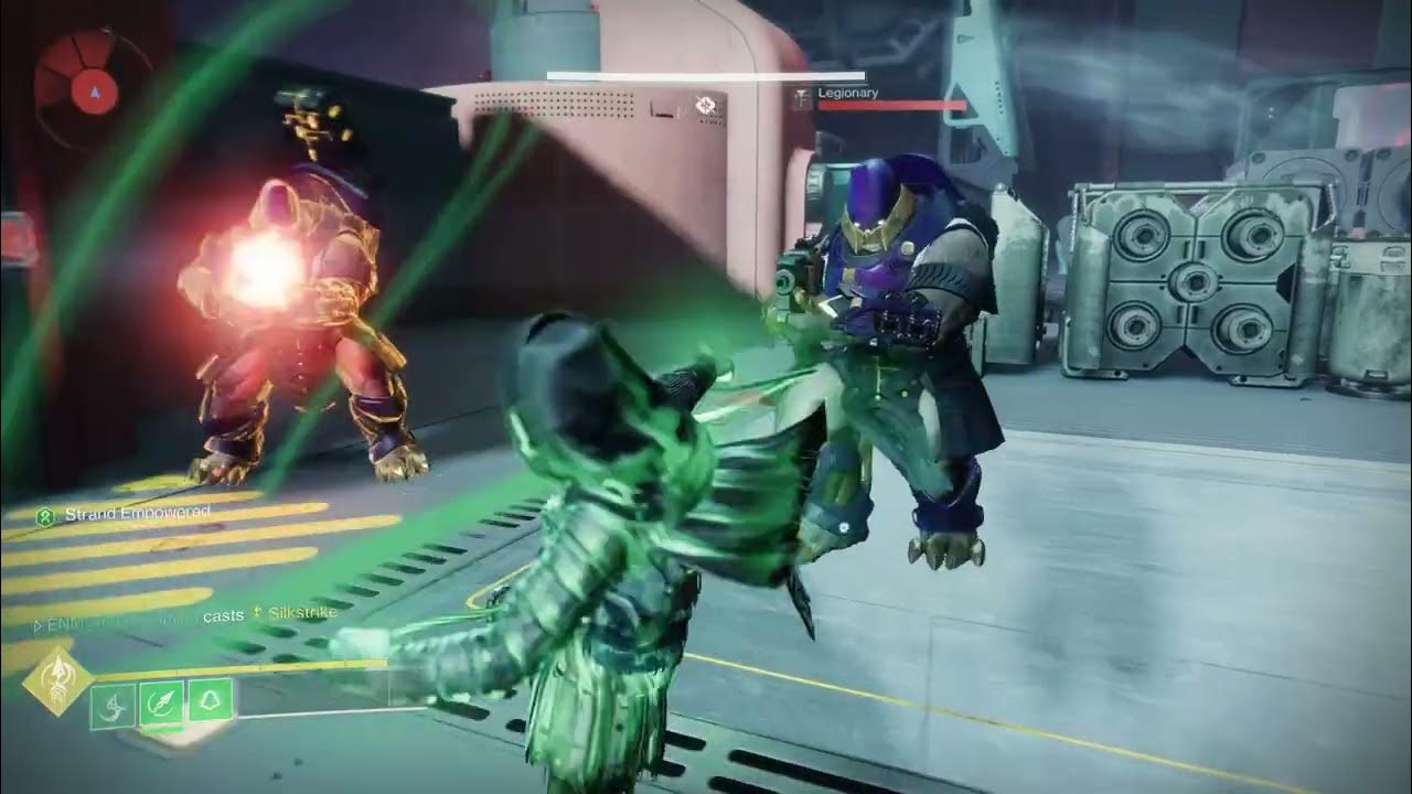 Destiny 2 Lightfall Use Hunter Strand Abilities Threaded Spike and