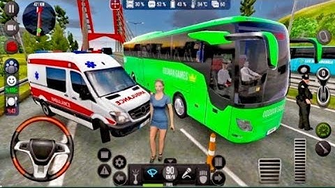 Ambulance Robot City Rescue Simulator 3D - Emergency Rescue Van Driver - Android gameplay
