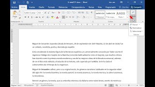 Cambie la fuente a Courier New en todo el documento.