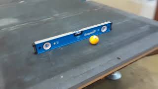 Diamond pool table  Restoration process Somar Billiards video #4