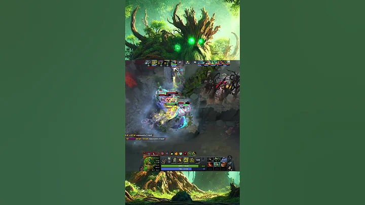 Treant Rampage dota 2 #dota2 #bantreantordie #treantprotector