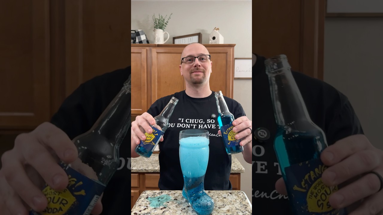 Выпиваю «Станг» залпом! Самая кислая газировка в мире! 