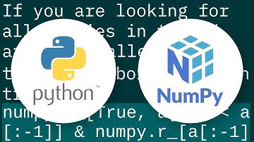 Finding local maxima/minima with Numpy in a 1D numpy array