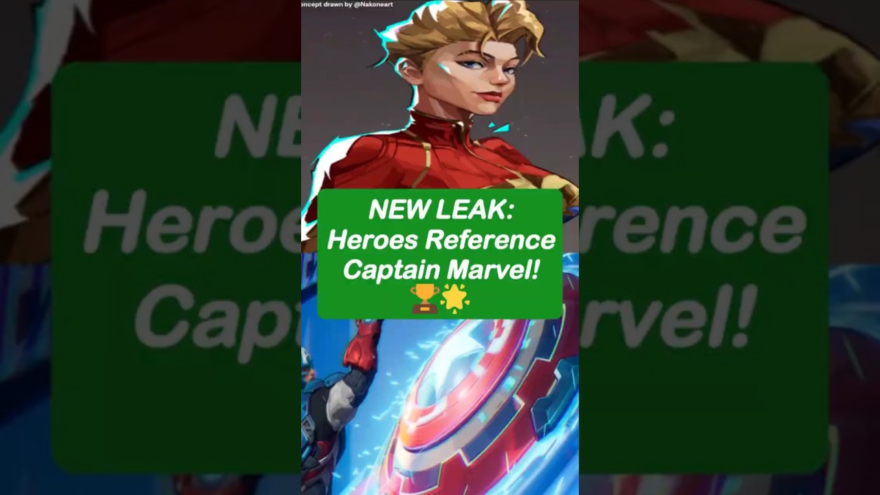 Leaked voicelines referencing Captain Marvel! 🌟 