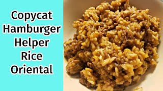 Copycat Hamburger Helper Rice Oriental #copycat #vintagestyle #recipes by Cookin' with Bobbi Jo 430 views 3 months ago 10 minutes, 48 seconds