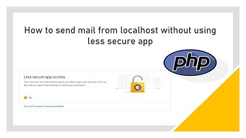 How to sent mail without less secure app in 2023 | PHP mailer