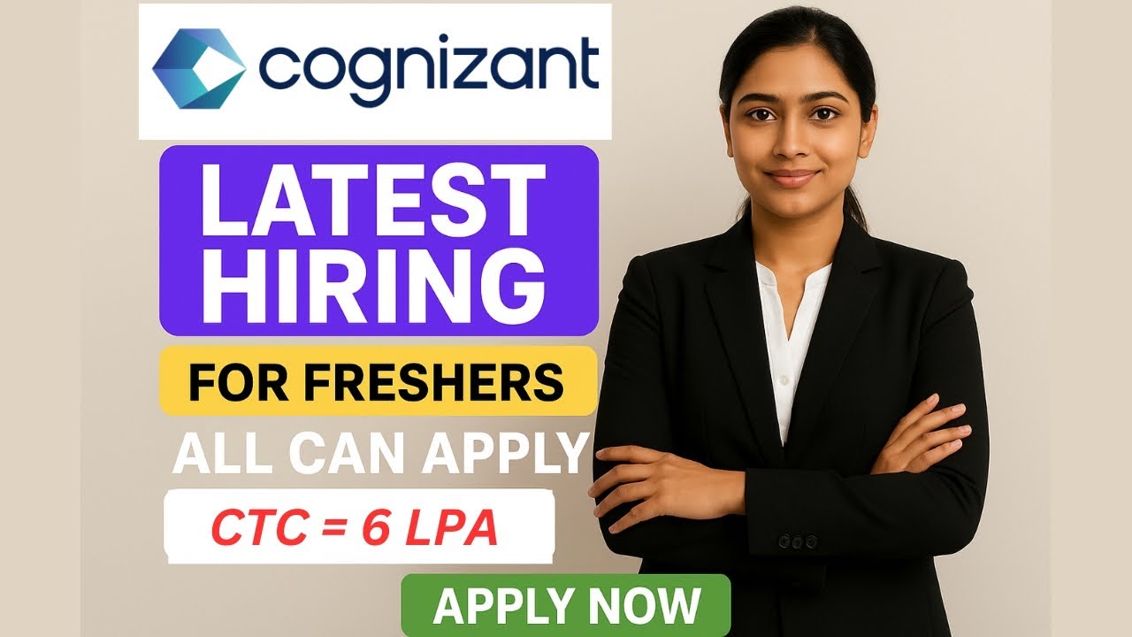 Cognizant 🥳🔥 Latest Hiring for freshers | All can apply #offcampusdrive ...