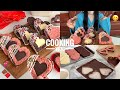 \簡単🥴/ザクトロ食感がヤバイ🤫💕オーブン無しで生チョコクランチサンド!🍫バレンタインはこれで決まり!【cooking vlog】【Valentine】