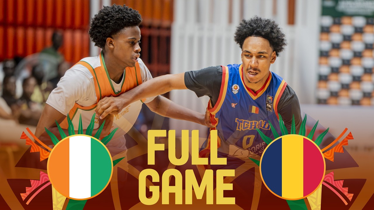 LIVE - Côte d'Ivoire v Chad | FIBA U18 AfroBasket 2026 | Group Phase