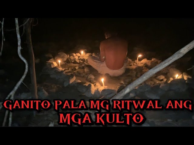 GANITO PALA MG RITWAL ANG MGA KULTO | KINALIBOTAN AKO DITO 😱 #viral #scary #share class=