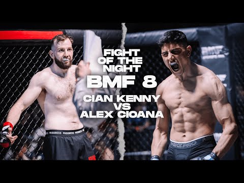 BMF 8 | Cian Kenny vs Alex Cioana | Amateur Welterweight MMA | BADMOFO MMA
