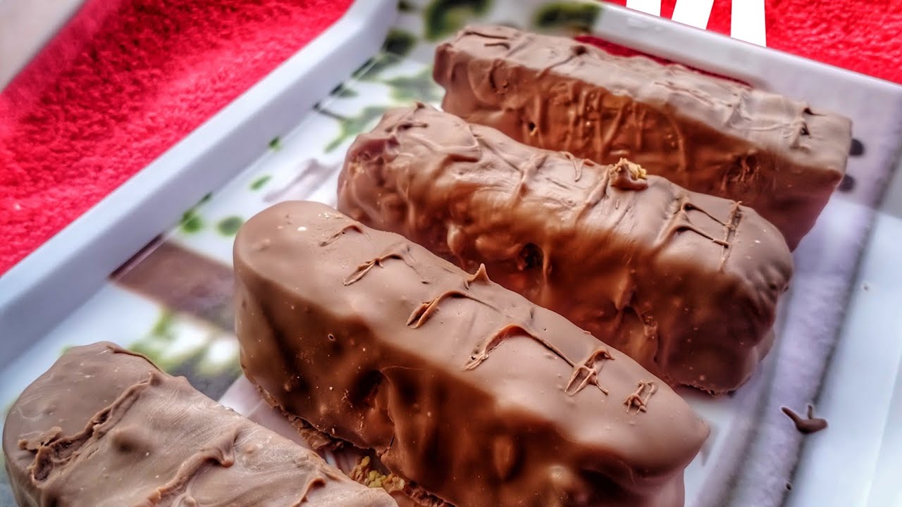 snickers bar 😋😋/yummy recipe / must try it/ mistakes in description box