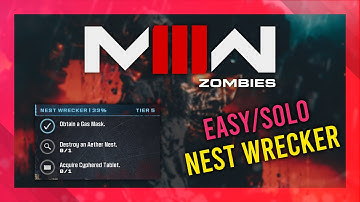 Nest Wrecker (Tier 5) | MW3 Zombies GUIDE | Quick/Solo | MWZ Mission Tutorial