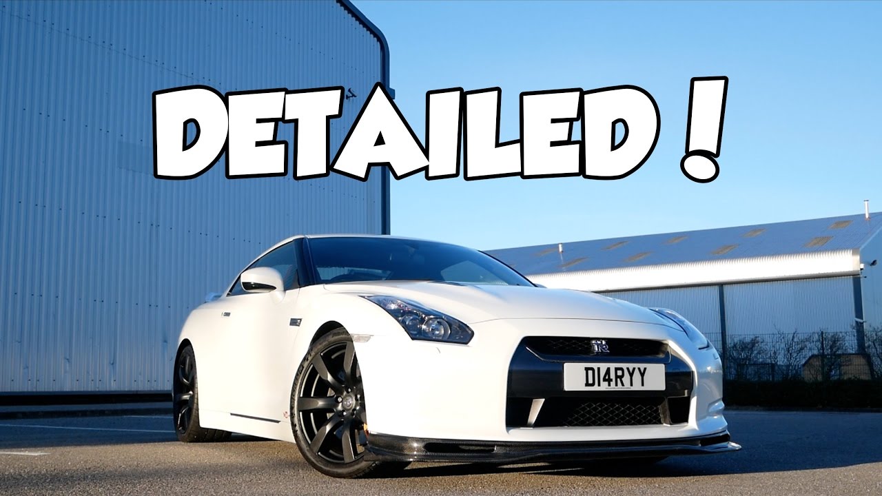 Getting my R35 Nissan GTR Detailed plus carbon fibre grill Stage 4.25
