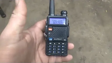 BAOFENG UV5R Lock keys Feature