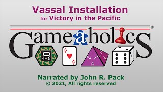 Installing Vassal for use with the Victory in the Pacific module