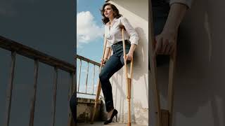 Disability is not my shadow—it is part of my light.#amputee woman #sak #beauty