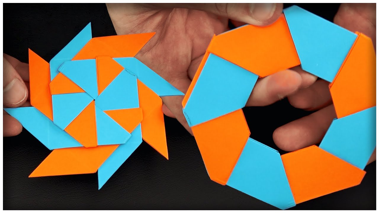 How To Make A Paper Double Ninja Star