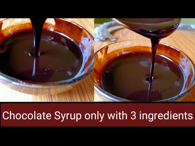 tasty Chocolate Syrup only with 3 ingredients|| How to make chocolate syrup at home||#tastyyummy | TastyYummy