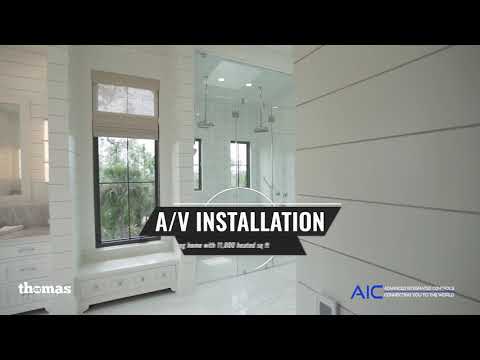 Integrated Home Featuring Lutron Palladiom