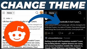 How to Change Theme on Reddit Mobile App | Enable Dark Mode