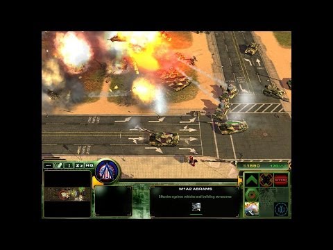 Act of War: Direct Action - Hard 3 vs 3 - U.S. Army