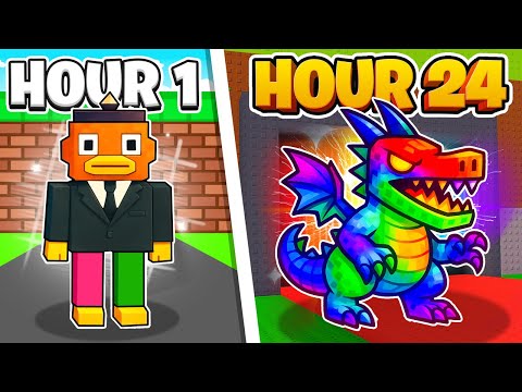 I Spent 24 Hours In Steal The Brainrot Fortnite 