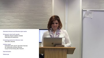 Sara Negri – Unveiling the constructive core of classical theories: ..90 years of Glivenko’s theorem