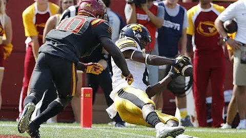 Brian Peavy (Iowa State CB) vs. Iowa (2017)