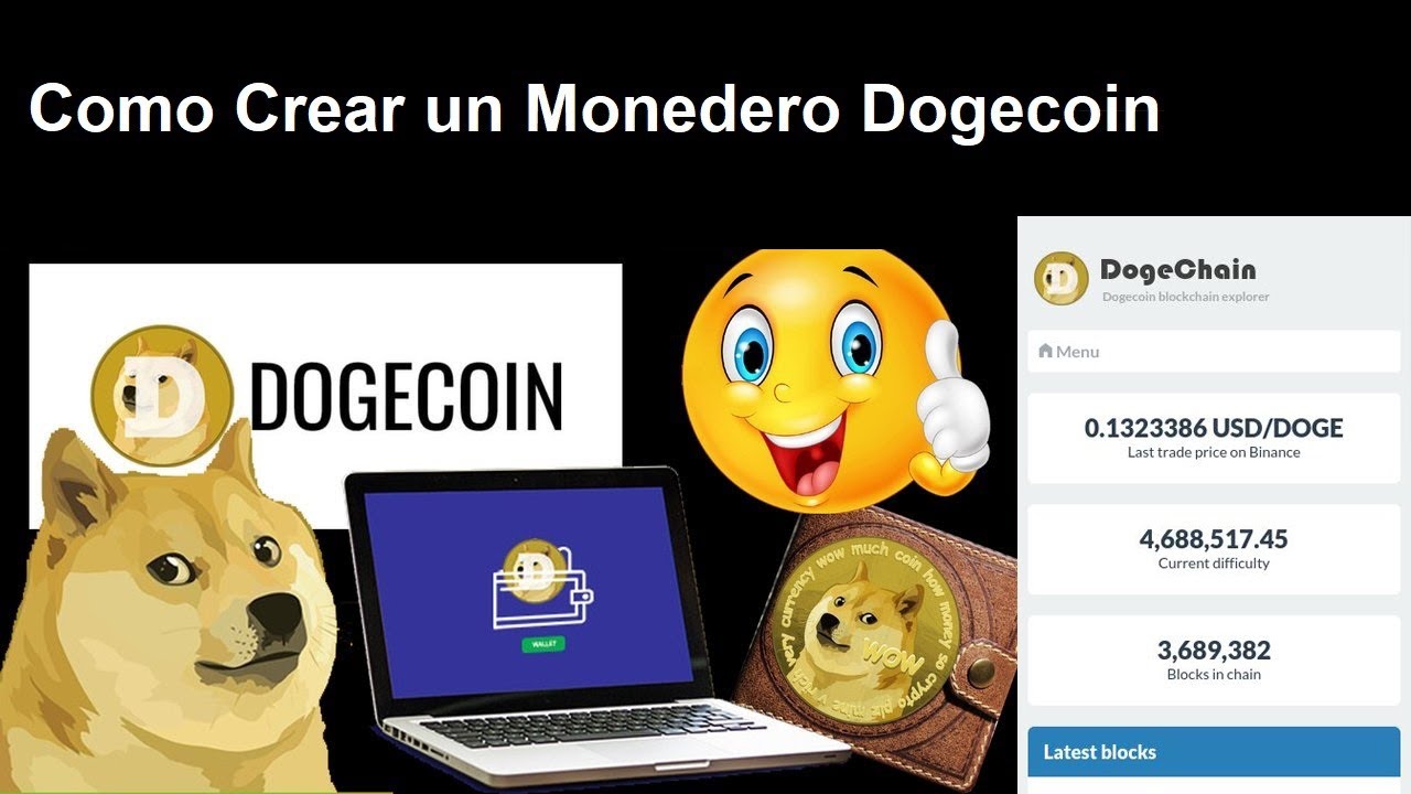 *Como Crear un Monedero Dogecoin (Tutorial Paso a Paso)