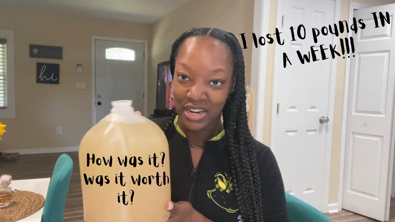 HOW I LOST 10 LBS IN A WEEK | Beyoncé diet