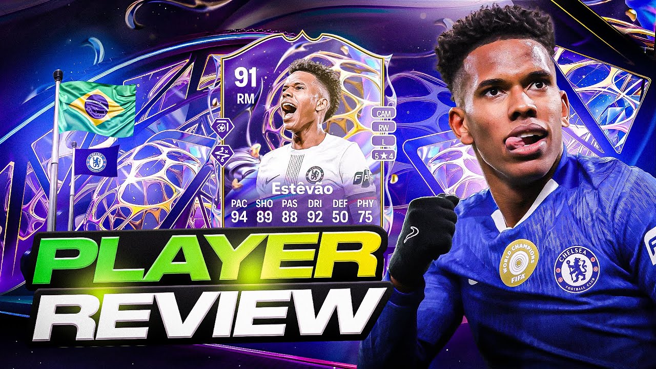 ОБЗОР ИГРОКА 91 БУДУЩИЕ ЗВЕЗДЫ ЭСТЕВАО — EA FC 26 ULTIMATE TEAM