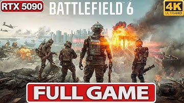 BATTLEFIELD 6 PC Walkthrough | 4K 60FPS RTX 5090 Full Game - No Commentary