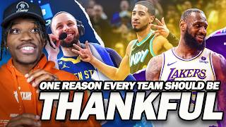 1 Thing Every NBA Team Should Be Thankful For...