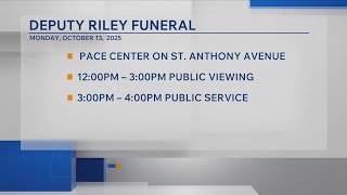 Funeral arrangements announced for Iberville Parish deputy Charles Riley
