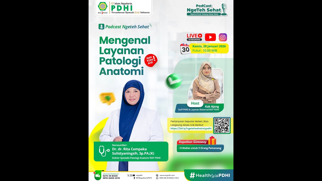 PODCAS NGETEH RSIY PDHI | Dr. dr. Rita Cempaka Sulistyaningsih, Sp.PA.(K)