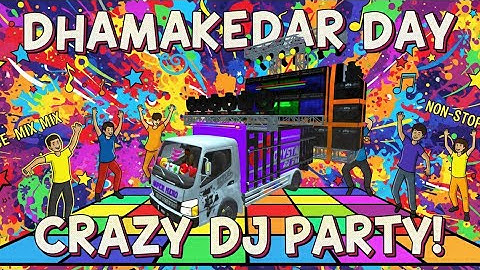 Dj Truck Game Modified ! Loading Dj Truck Game ! Indian Bus Mahindra Pickup Game ! Hindi Rimix Song