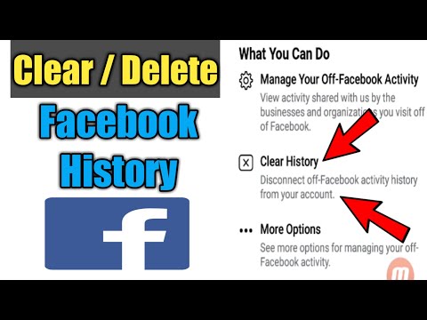 How To Clear Facebook Activity History | Facebook History Delete