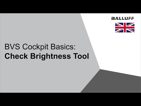 BVS Cockpit Basics: Check Brightness Tool