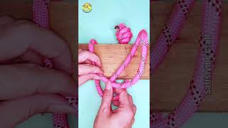 Knots Rope Trick Diy At Home #Diy #Viral #Shorts Ep1545