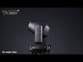 VSHOW Led Moving Head Light S718 150W With Folding Clamp
