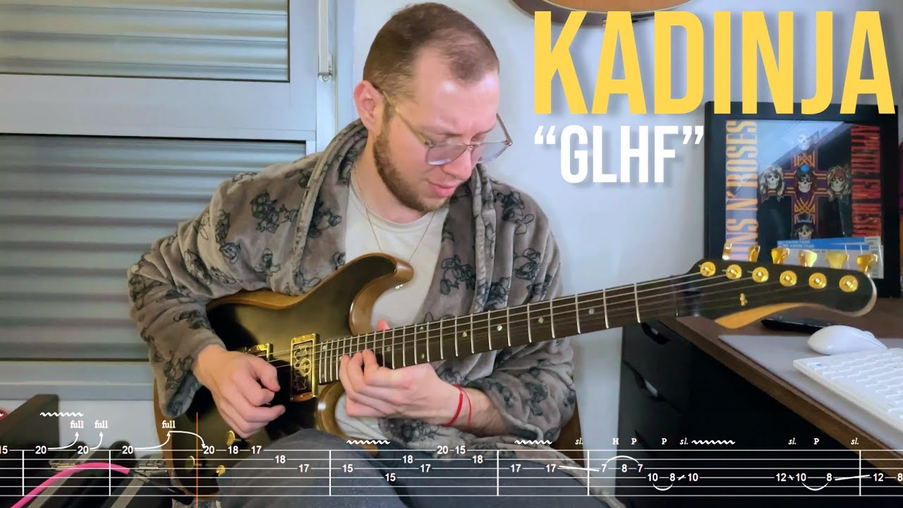 KADINJA - GLHF (Rick Graham SOLO + FREE TABS )