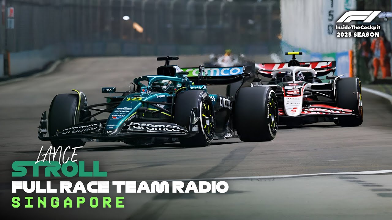 Lance Stroll Full Race Team Radio | 2025 Singapore Grand Prix