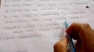 BCA-II year sub-Java Chapter-3 Session-10