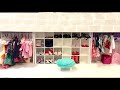 How to Decorate American Girl Dollhouse-Walk-In Closet Decoration