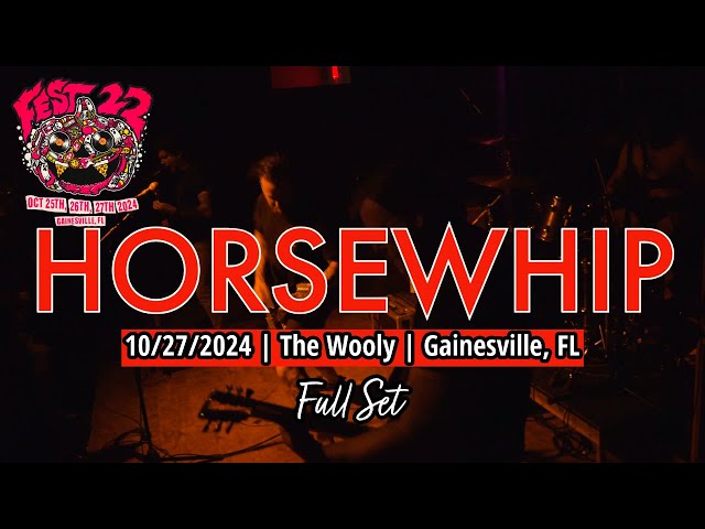 2024-10.27 Horsewhip @ The Wooly (Gainesville, FL) | [FULL SET]