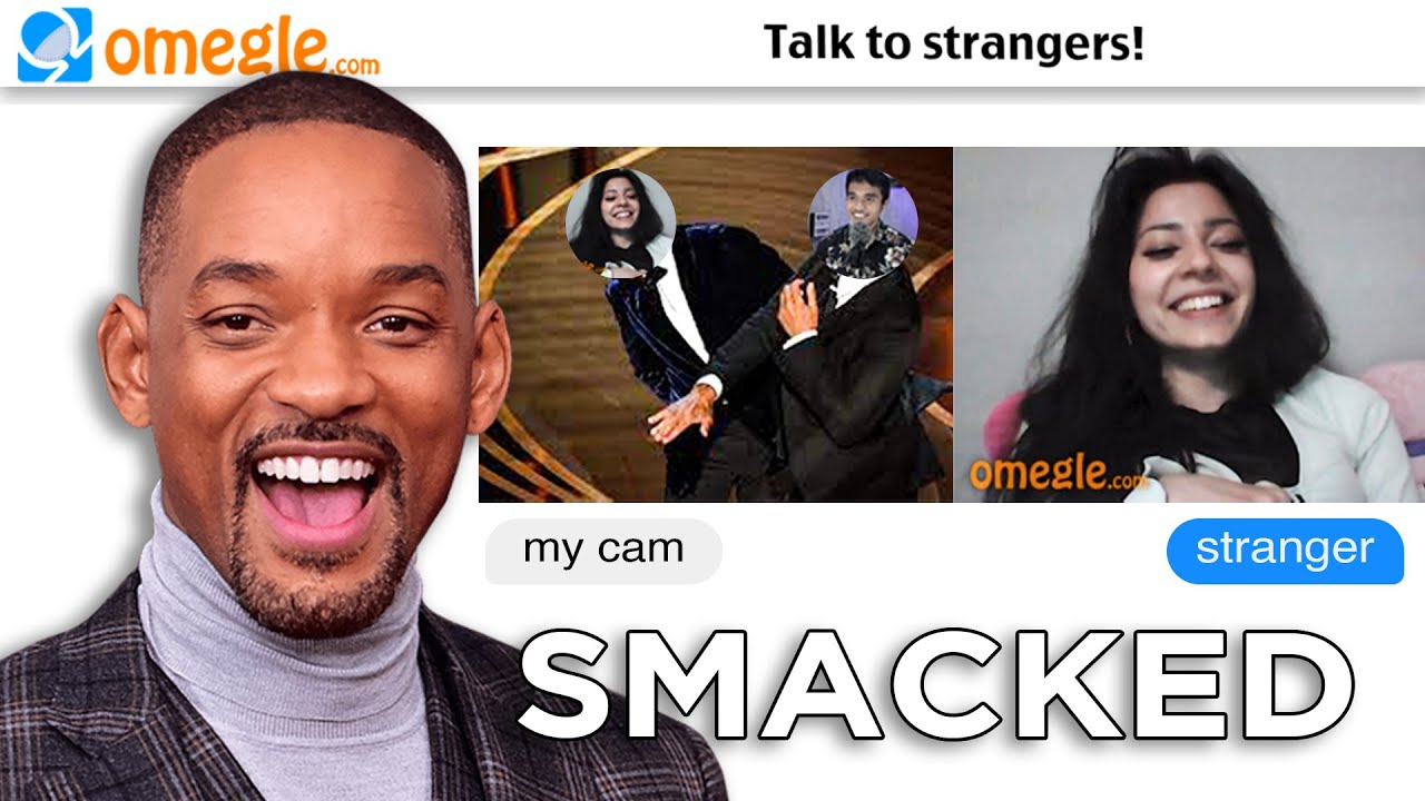 Slapping Strangers like Will Smith On Omegle *Funny AF*|Sidd Vivek