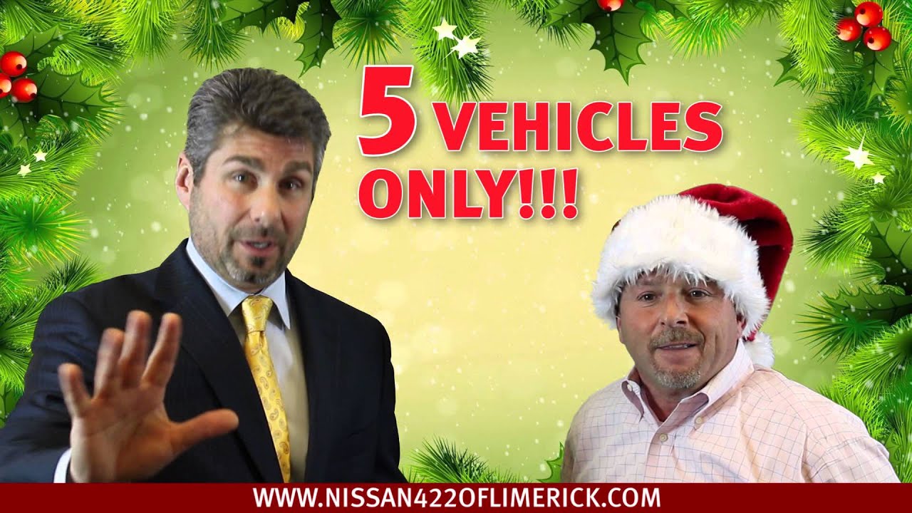 Nissan 422 of Limerick DEAL ONE 12 Deals of Christmas YouTube