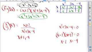 7 1 Operations on Functions
